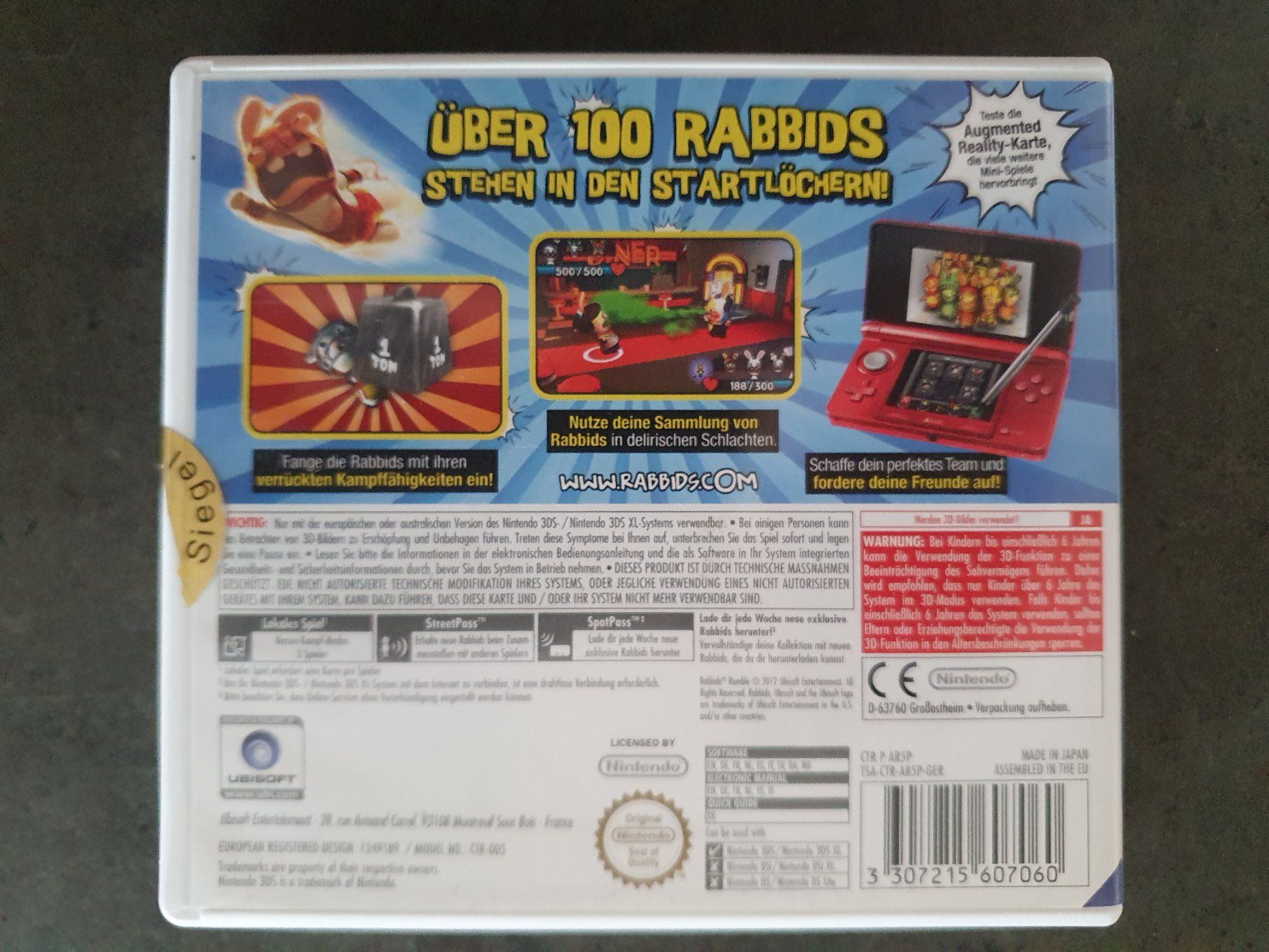 Giochi: Nintendo DS 3 Rabbits Rumble – Usato da Giswil venduto da Clawfing3r 1
