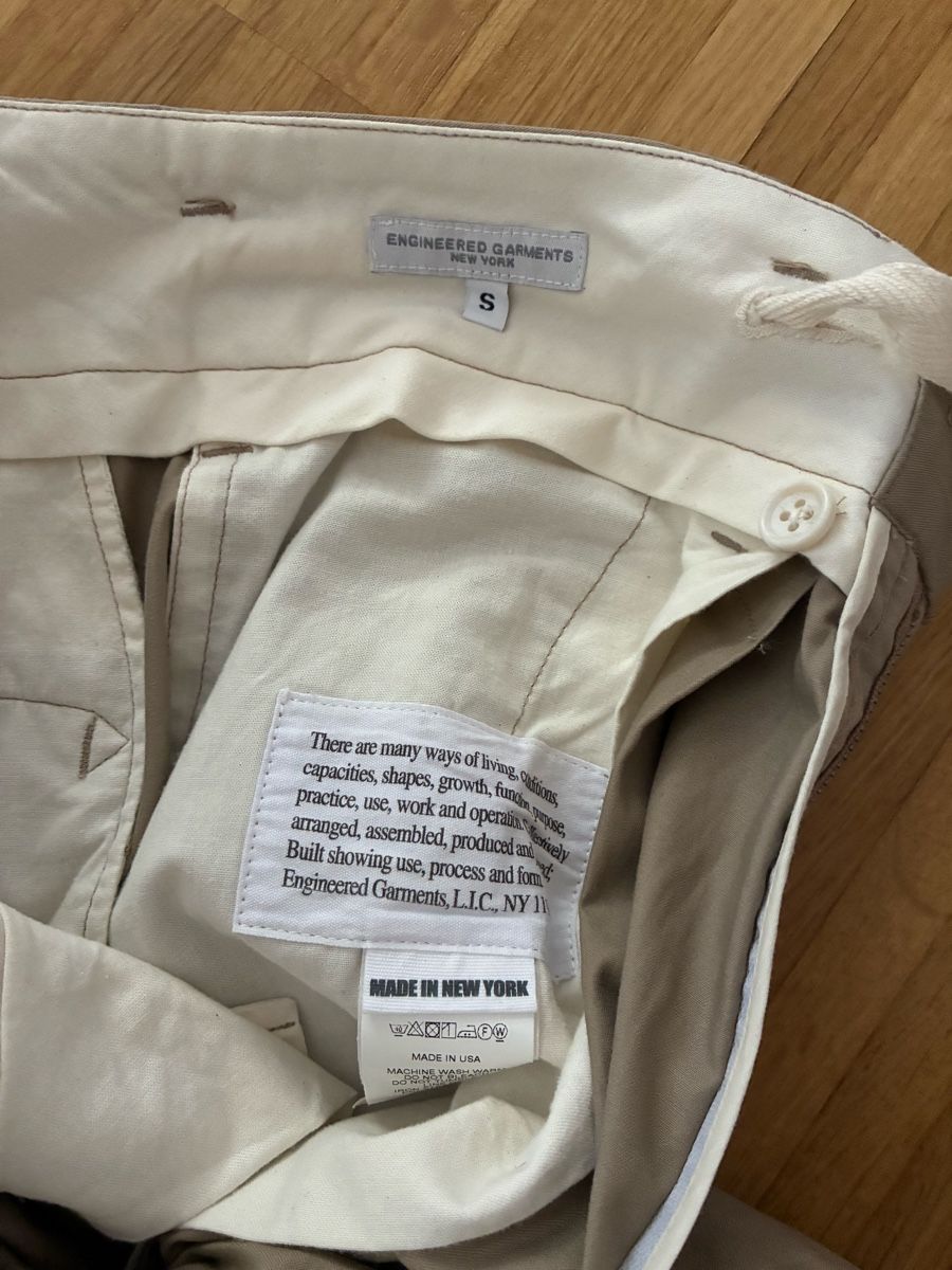 Pantalons: Engineered Garments Bontan Hose S – D'occasion à Luzern par Consolino 2