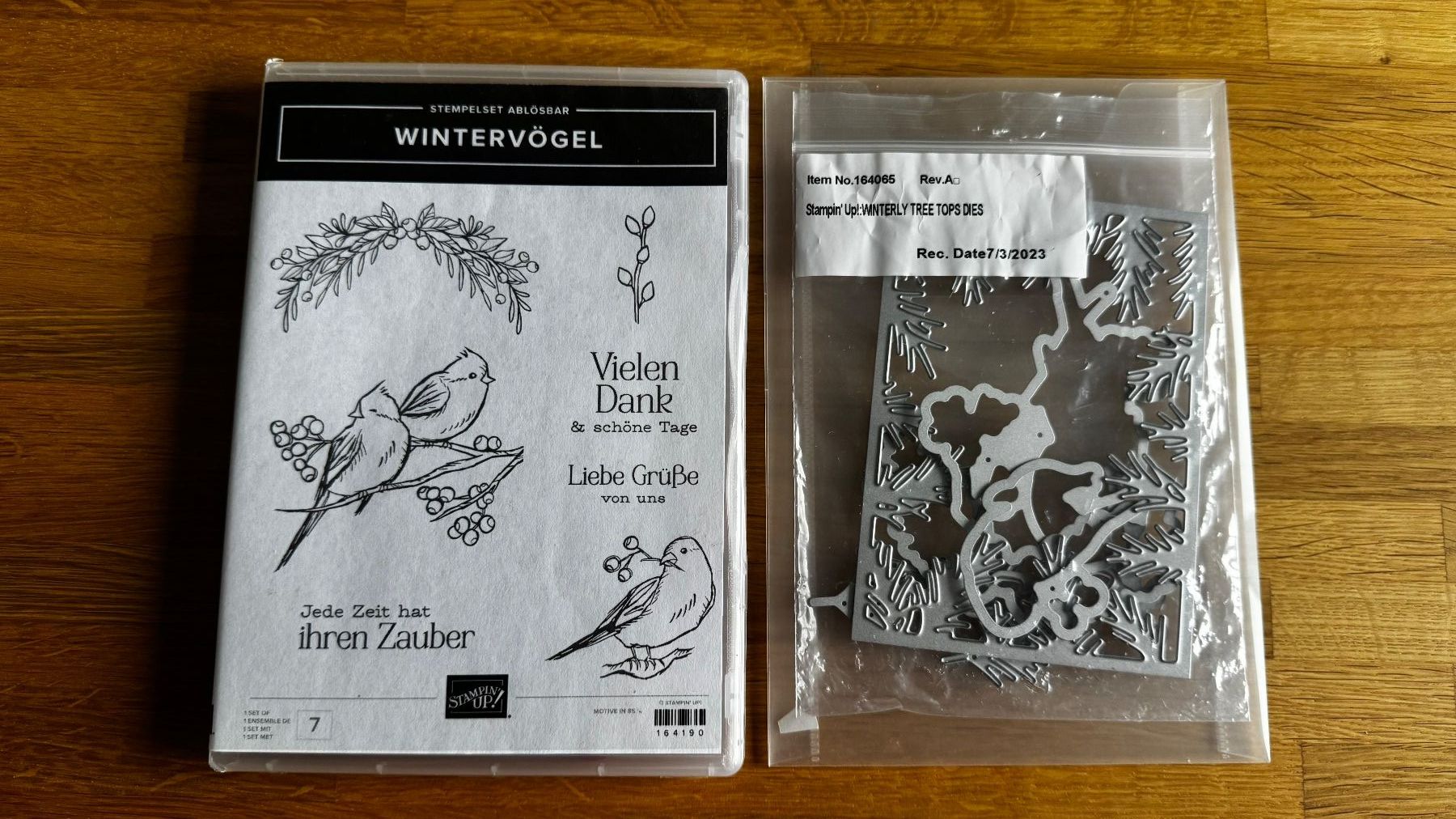 Stampin' up! Timbri: Stampin Up / Wintervögel / A – Usato da Neukirch (Egnach) venduto da muolen 1