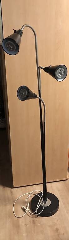 Ikea Lampade: Lampe mit drei Birnen schwarz, Ikea – Usato da Dicken venduto da Minalinda13