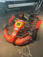 * Swiss Hutless Kart Kinderchassis mit Comer W60 Motor 2T *