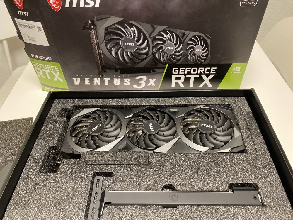 MSI RTX 3070 Ventus 3x OC Edition (Gebraucht) in Dielsdorf für CHF 259 ...