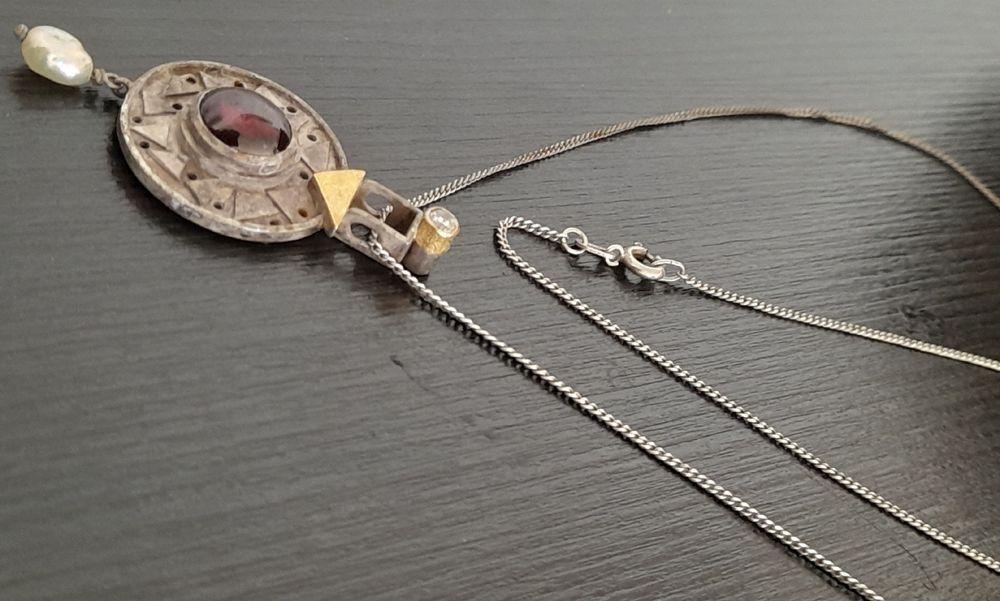 Pendentif 3D Bull Terrier En Argent 925 Clever Schmuck - Brillant, Détaillé, 19x25mm Environ