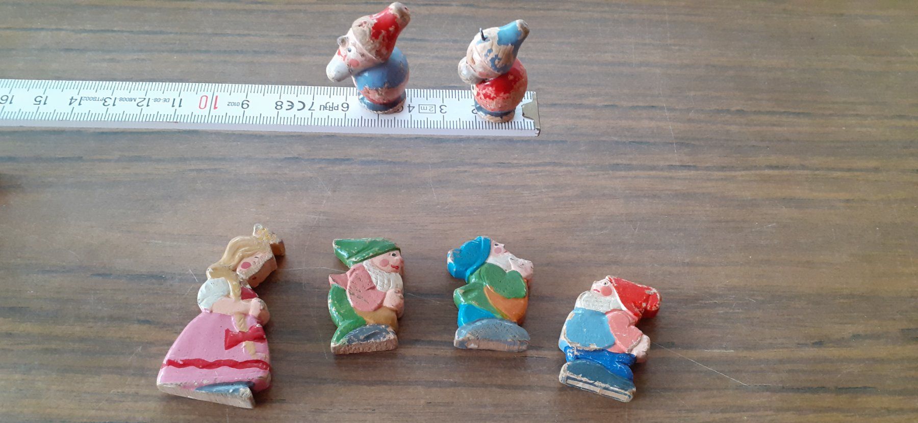 Figuren: Figuren Erzgebirge Schneewittchen mit Zwergen – Gebraucht aus Mörschwil von lindaswunderkiste 5