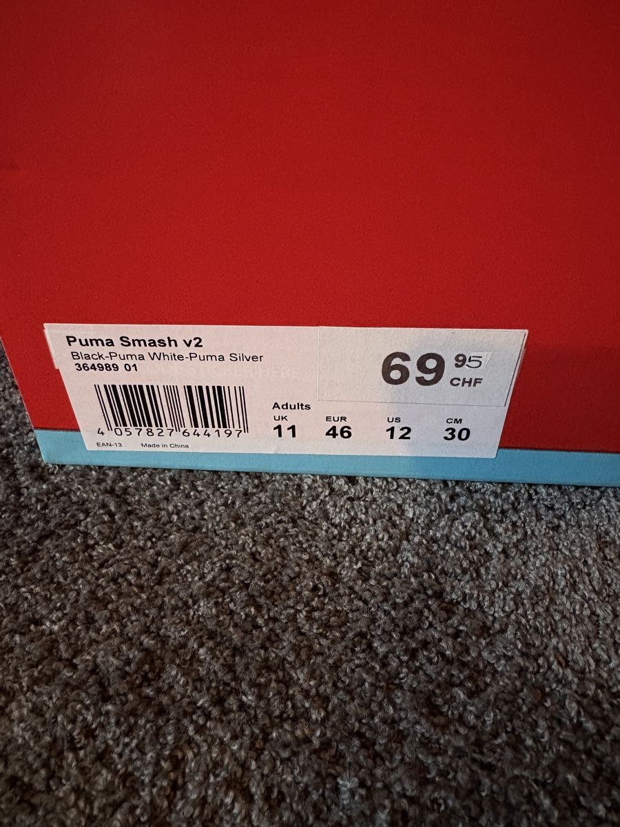 Puma Scarpe da uomo: PUMA SMASH V2 – Nuovo e nell'imballaggio originale da St-Pierre-De-Clages venduto da chapje 3