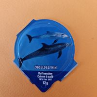 Kaffee-Rham Deckel Zügedelphin mit Delfinen 