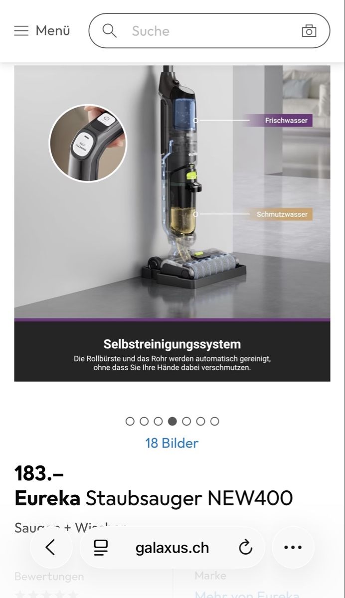 Aspirapolveri & Accessori: Neuwertiger Eureka Staubsauger NEW400 – Usato da Wald ZH venduto da vivian__ 3