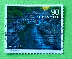 Nr.1860 Schweizer Flusslandschaften GESTEMPELT 2022  ﻿  