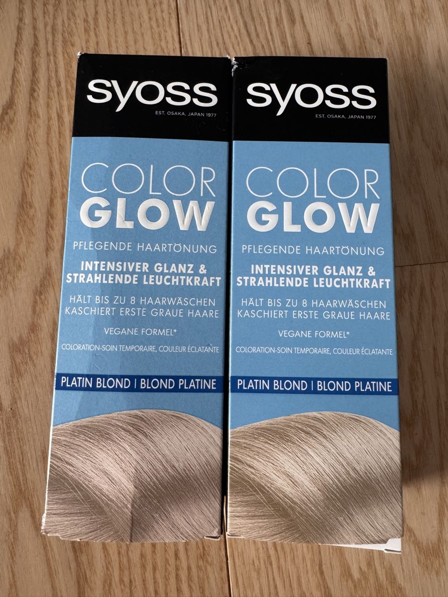 Tinte: Syoss ColorGlow Blond – Nuovo e nell'imballaggio originale da Niederglatt ZH venduto da Nicole2911