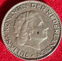 1 Gulden 1956 Juliana Königin der Niederlanden Silber