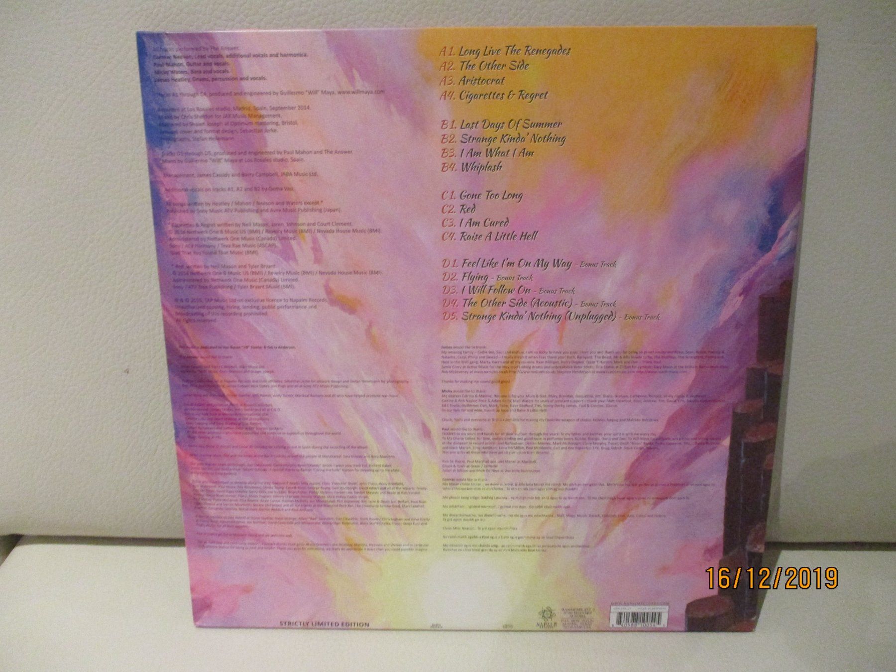 Schallplatten: The Answer – Raise A Little Hell – Gebraucht aus Liestal von Disc-Point 3