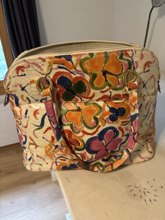 Handtasche by Lexiapel buntes Muster italienisch