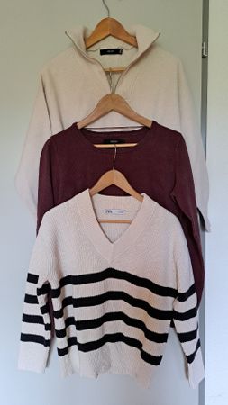 3 Oberteile - 2Vero Moda & 1 Zara