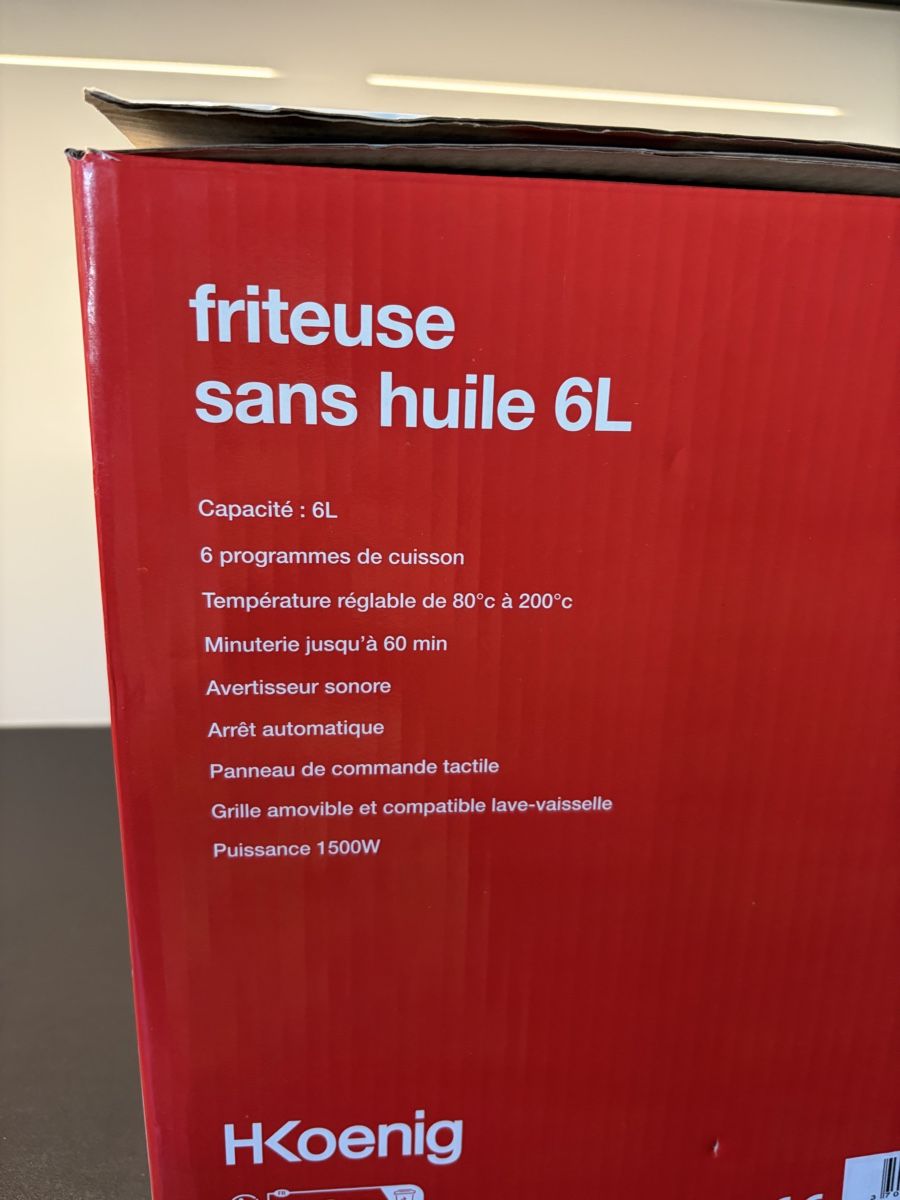 Elettrodomestici da cucina: Airfryer von HKoenig, 6l – Nuovo (secondo la descrizione) da Pieterlen venduto da ElliBelly91 4