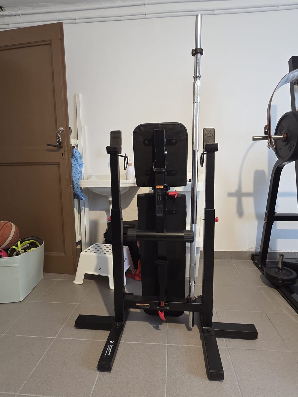 Hometrainer: Panca pesi regolabile e bilanciere – Usato da Lugano venduto da cgu_8wkn 2