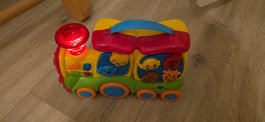 Spielzeug Zug mit Lichtern, Musik und Tieren, gut erhalten