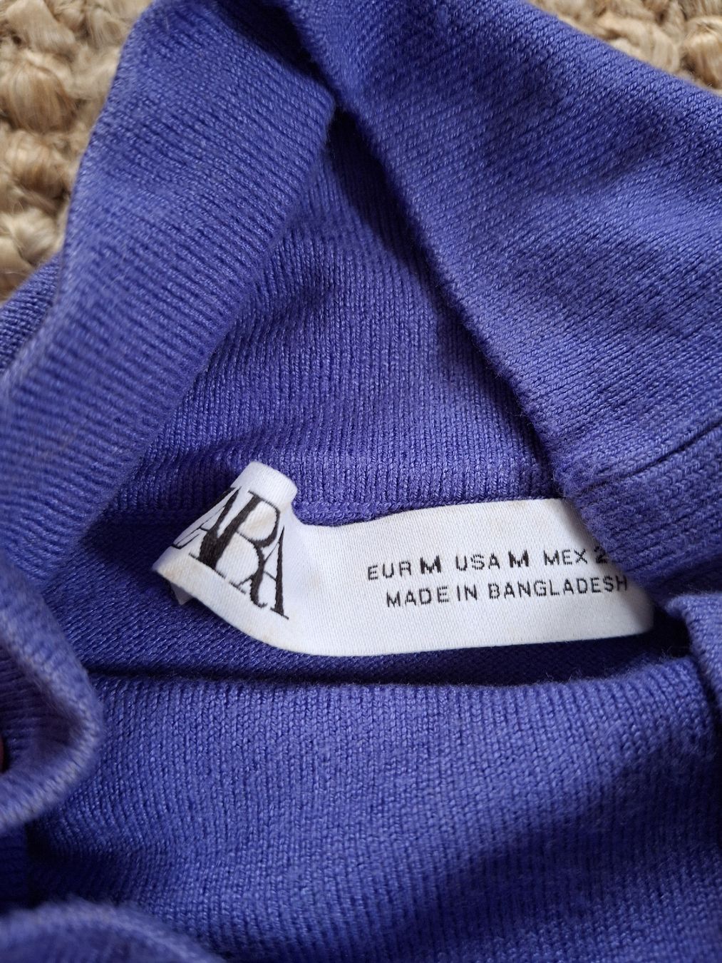 Zara Maglioni & Felpe: pull col roulé mauve M Zara – Usato da Lausanne venduto da Cognitia 1