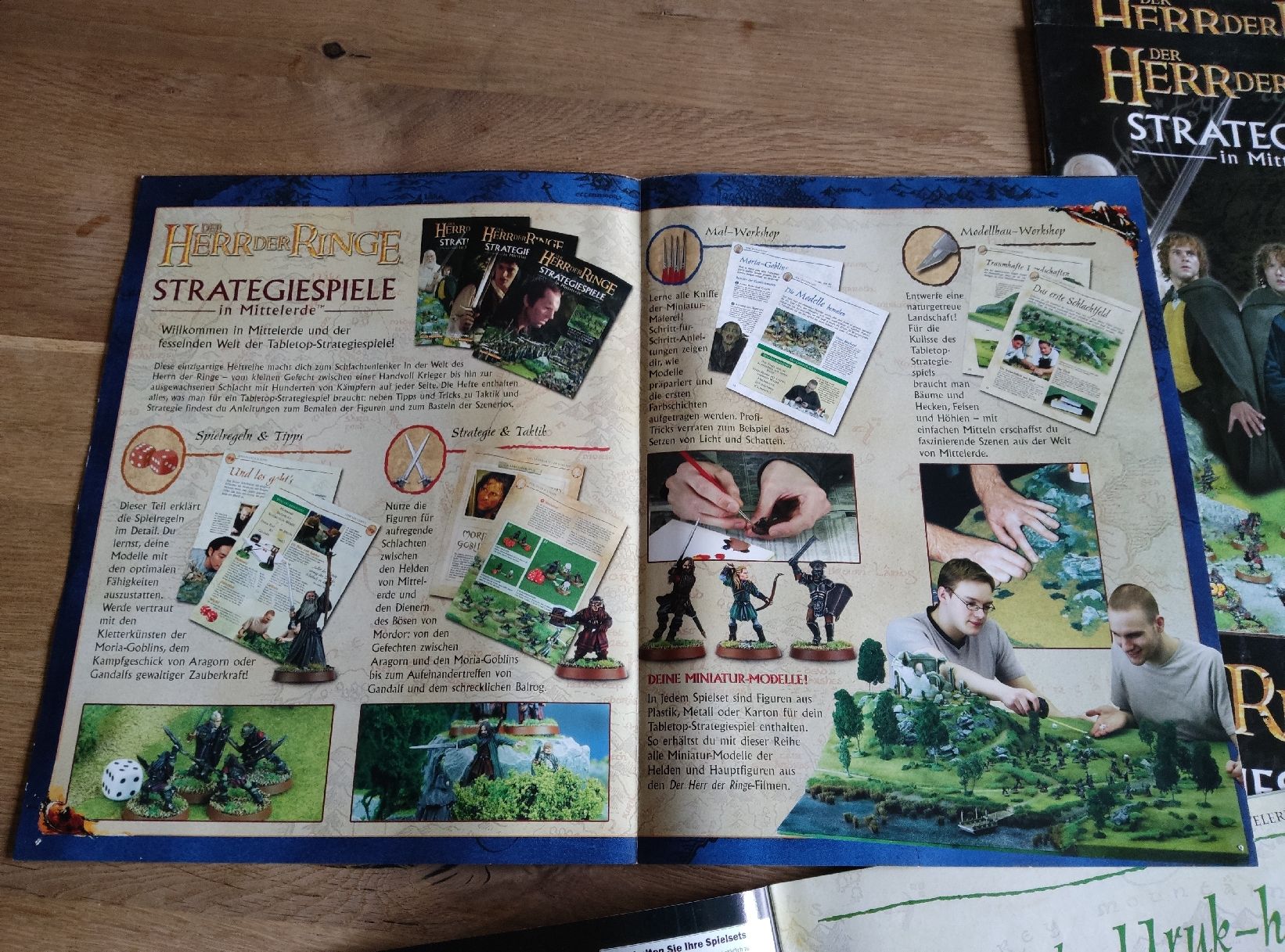 Spiele: "Herr der Ringe"-Sammelhefte - Tabletop-Spiel – Gebraucht aus Zofingen von  9