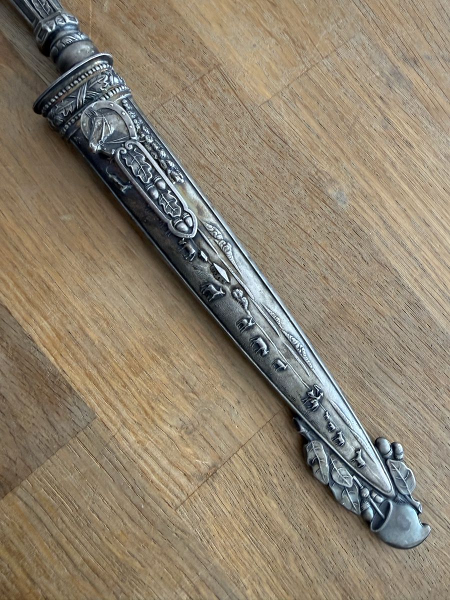 Accessori: Jagdmesser oder Gaucho Messer Trachtenmesser Kampfmesser – Nuovo (secondo la descrizione) da Goldach venduto da Donpancho 2