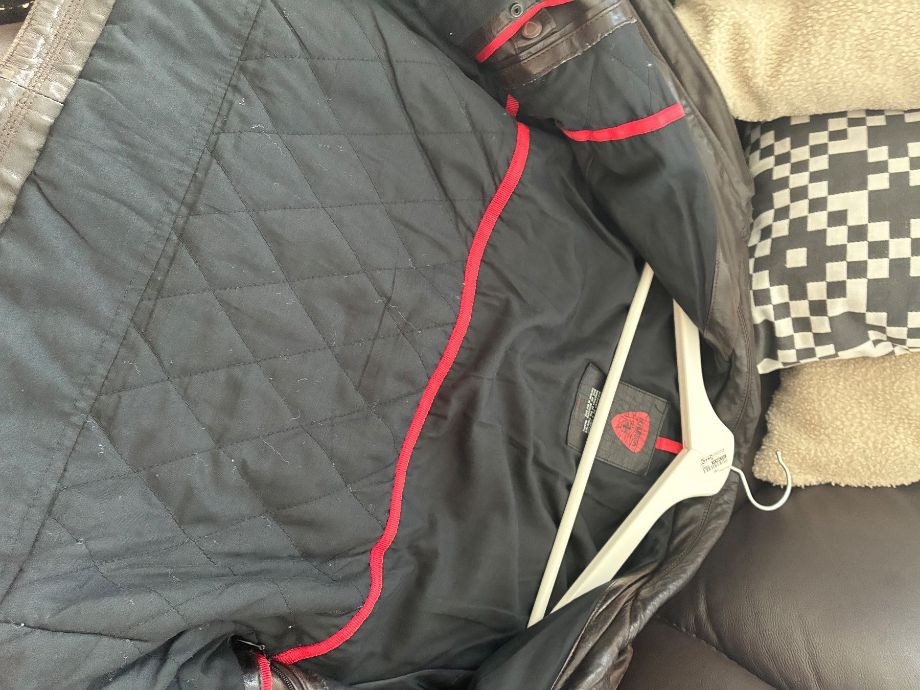 Strellson Giacche: Strellson Lederjacke Dunkelbraun – Usato da Zürich venduto da 2nddreamz 3