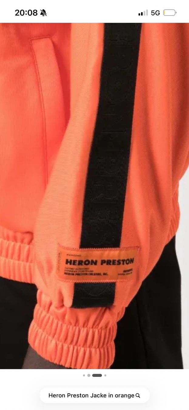 Giacche: Heron Preston Jacke Gr.L – Usato da Fribourg venduto da waves55 1