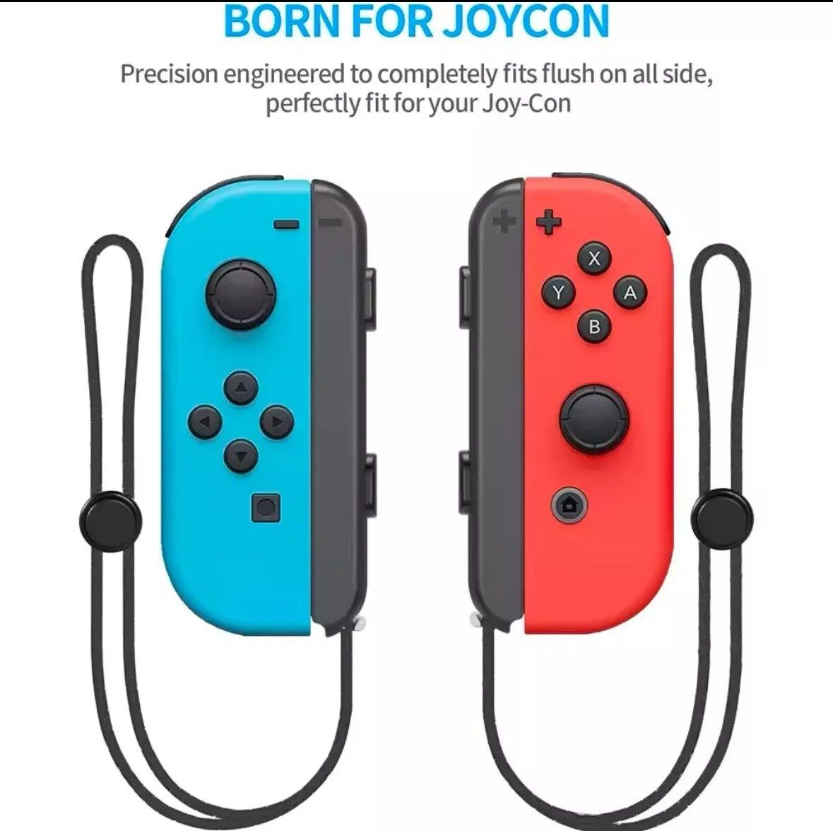 Controller: Game  2er Handschlaufen JoyCon Controller Nintendo Switch 1a – Nuovo (secondo la descrizione) da Kirchdorf AG venduto da Aarereussshop 1