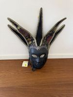 Venezianische Maske, Harlekin Maske, wie neu🎭 Topzustand