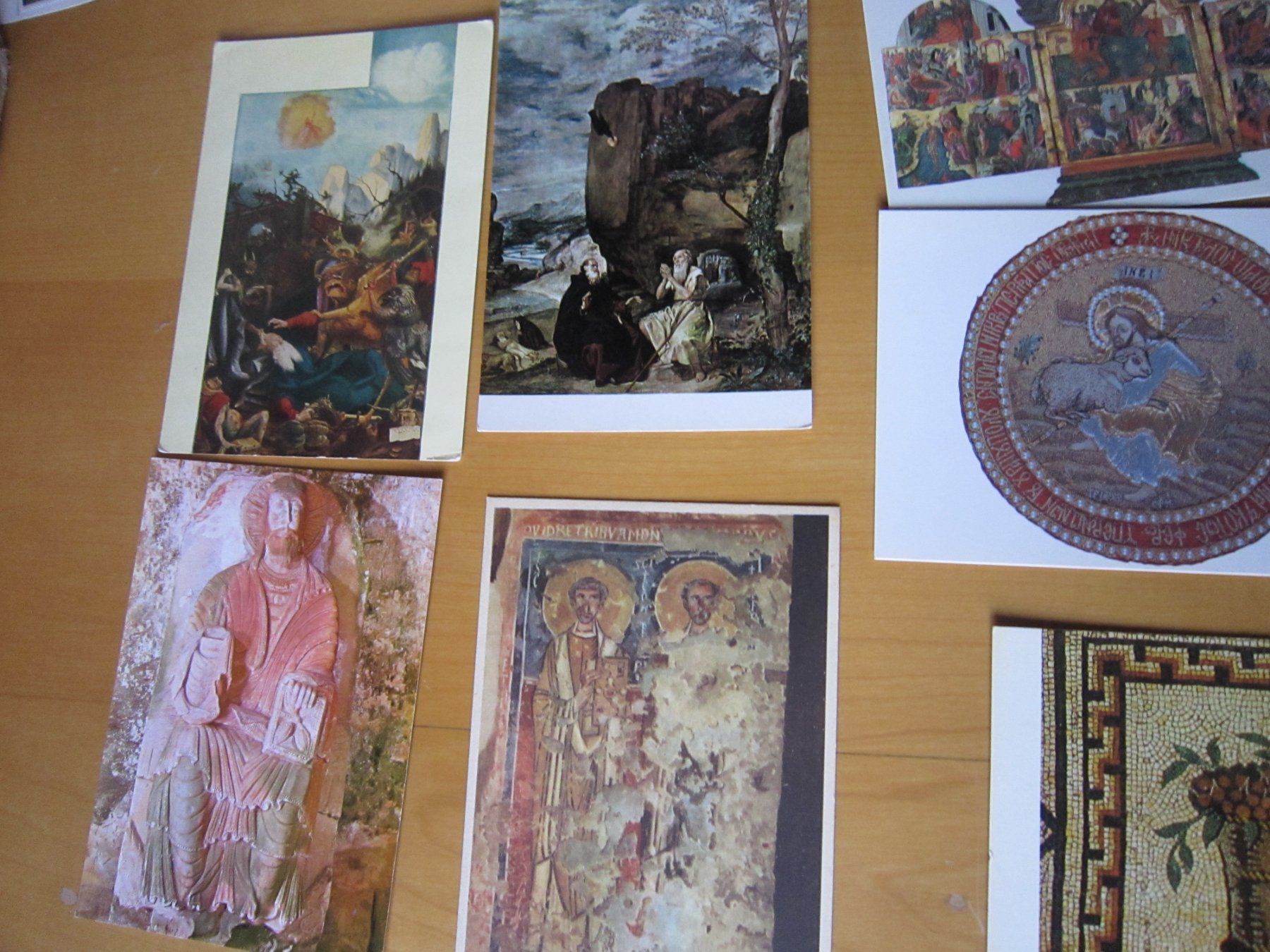 Ansichtskarten: No16 schöne Postkarten Thema Religion – Gebraucht aus Gordola von Polentaefung 1