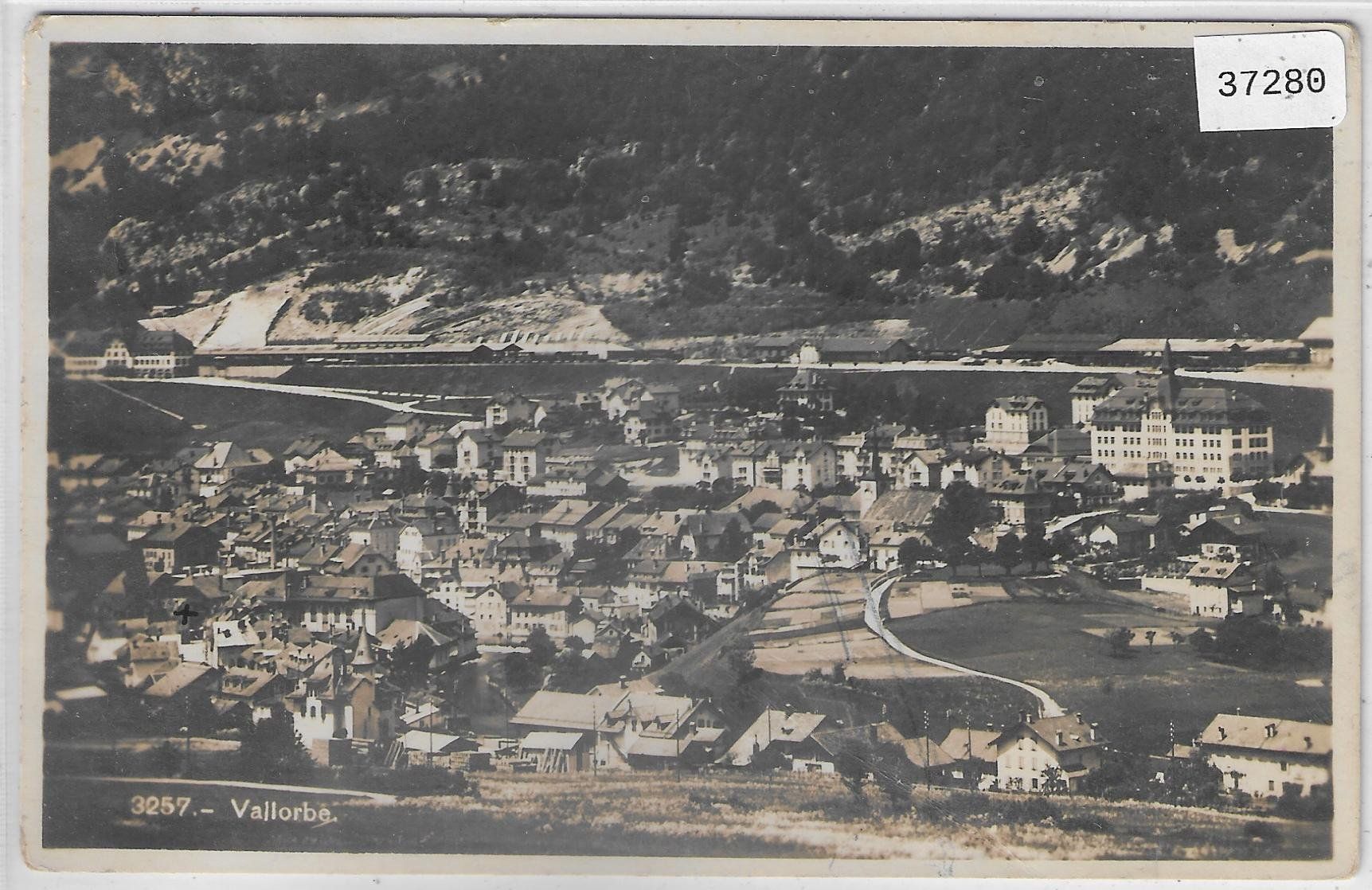 Cartoline postali: Vallorbe - Vue generale – Usato da Ettingen venduto da Kartenplanet