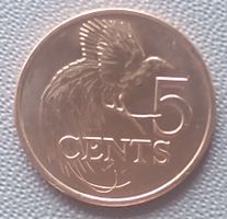 Trinidad & Tobago 2014 - 5 Cents - unzirkuliert in Karton