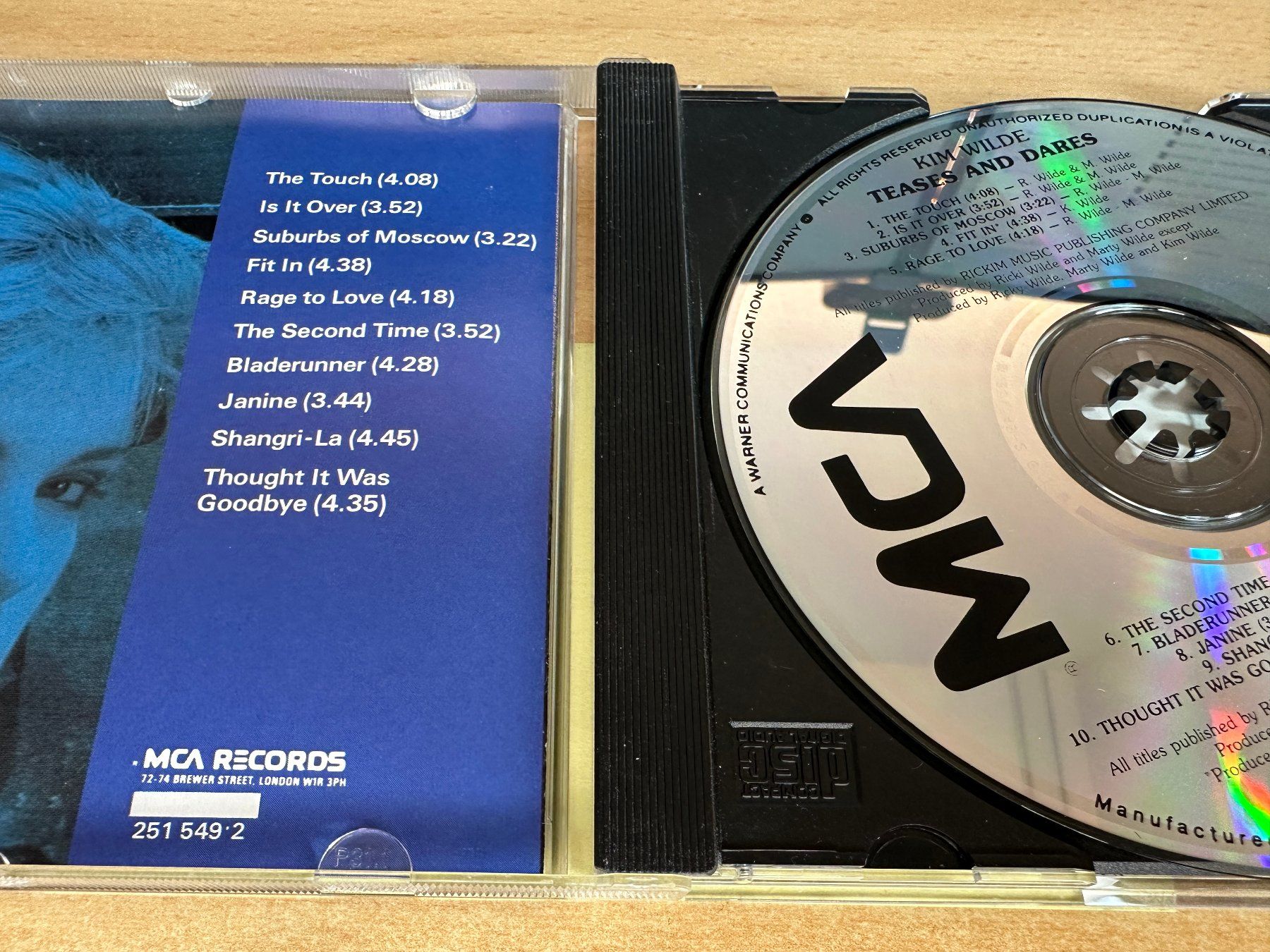 CD: X2 Kim Wilde – Teases & Dares – Usato da Rikon im Tösstal venduto da Alpenmutz 2