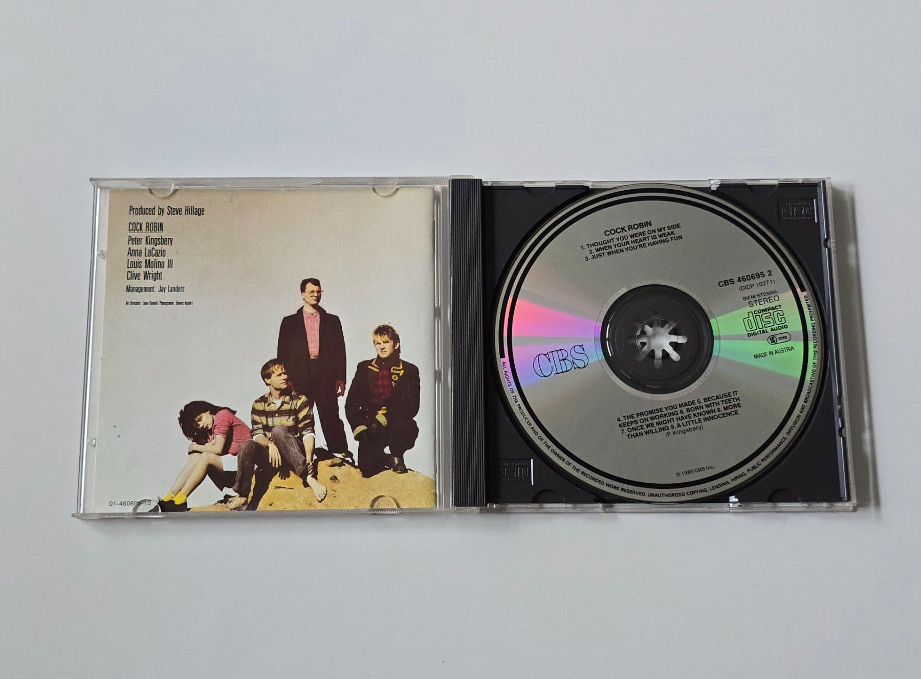 CD: CD Cock Robin – Usato da Dättlikon venduto da Wundertuete_ 1