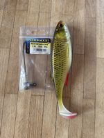 Realistic shad Gummi mit Jigkopf