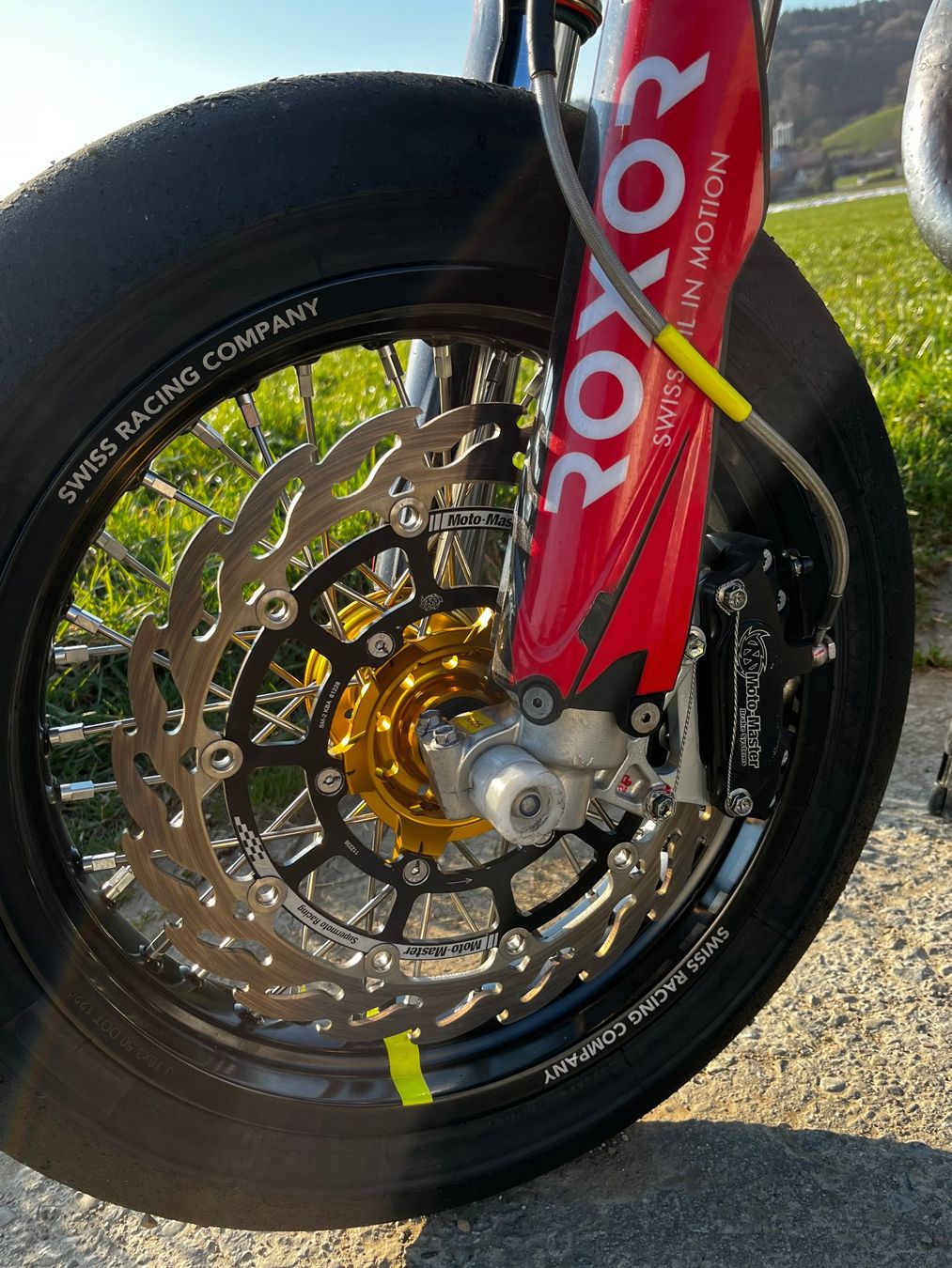 Yamaha Tutti i ricambio per moto: YAMAHA YZ125 Supermoto Kit – Usato da Aadorf venduto da Mr.Porthews