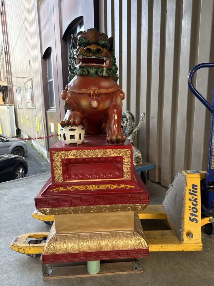 Statuette: Asiatische Löwenstatue – Usato da Zwingen venduto da Eiphone