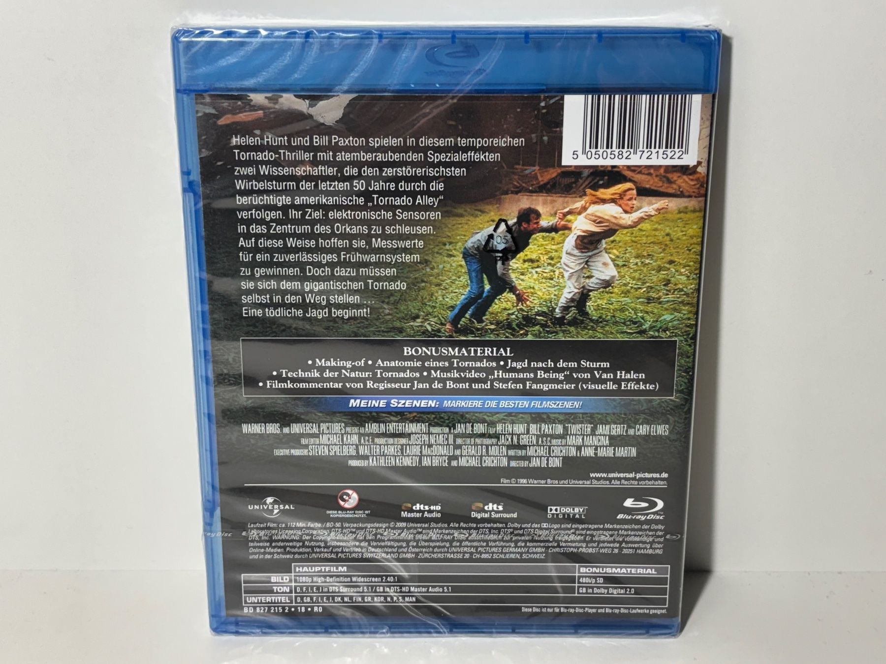 Tutti i DVDs: Twister Blu Ray OVP – Nuovo e nell'imballaggio originale da Wilderswil venduto da Mr.Fury 1