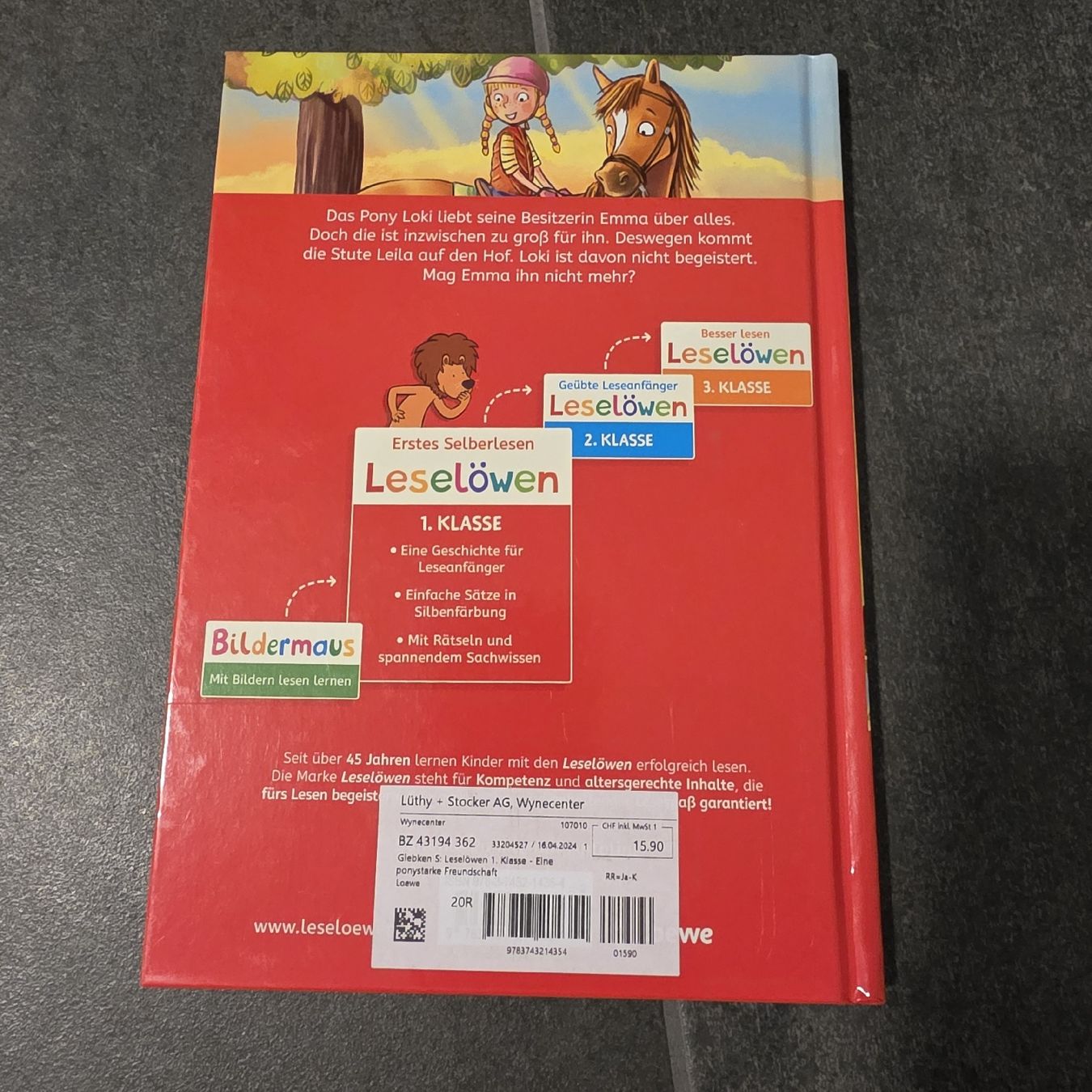 Libri: Leselöwen 1. Klasse Eine ponystarke Freundschaft  – Usato da Buchs AG venduto da LogoParts 2