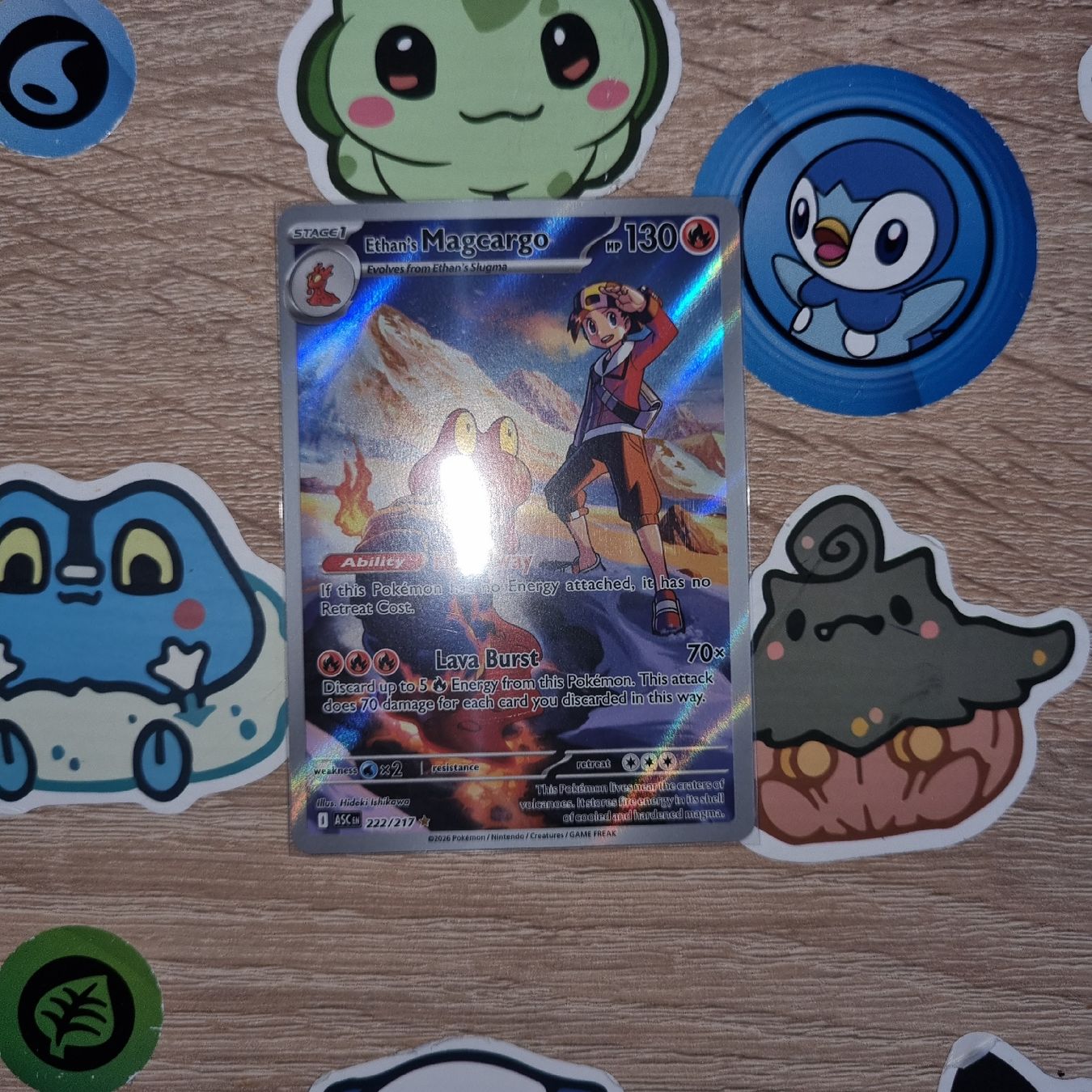 Pokémon Sammelbilder & Trading cards: Ethan's Magcargo  – Gebraucht aus St-Maurice von Woopersonal 1