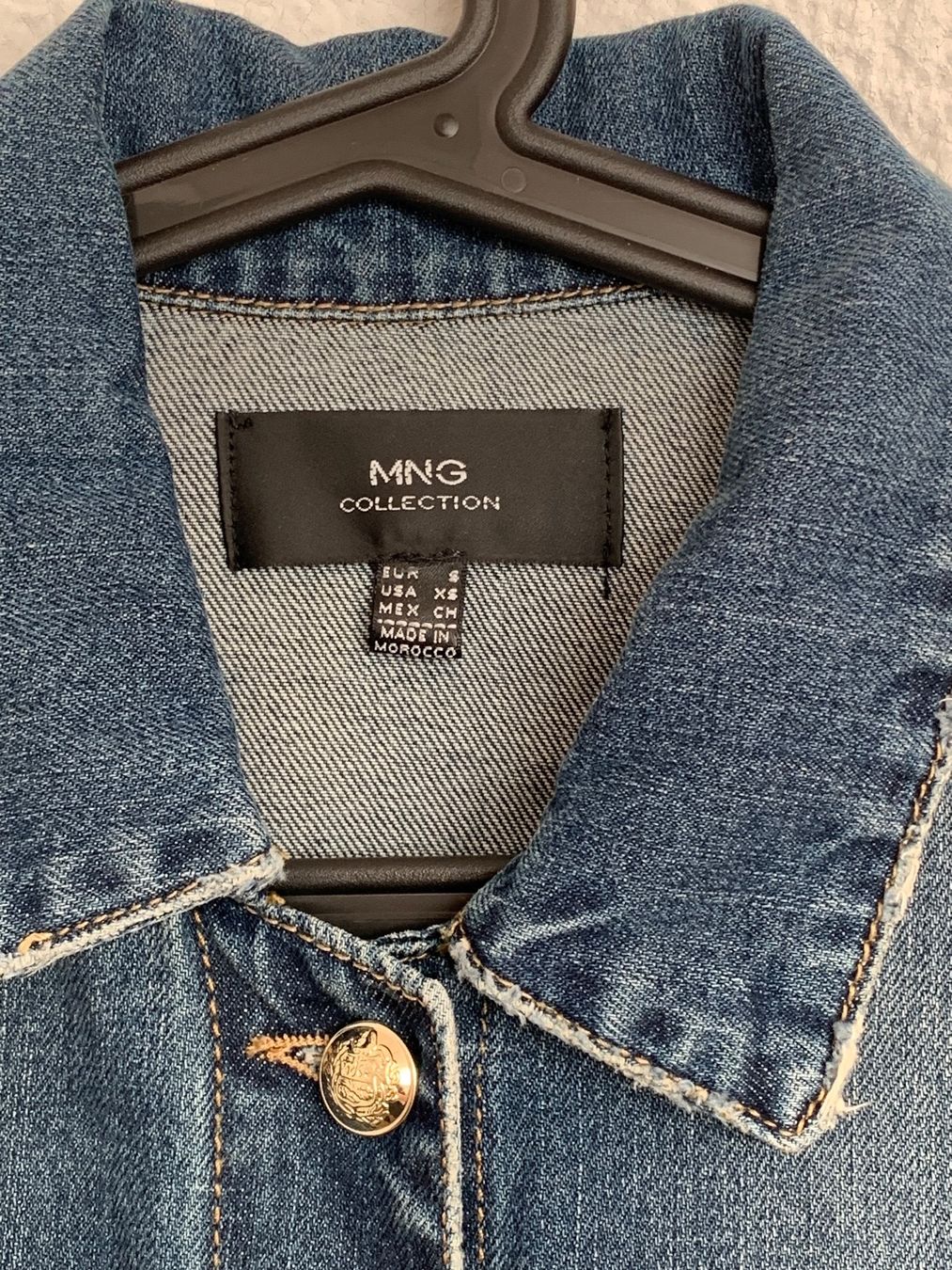Mango Giacche: Mango Jeans Jacke oversized destroyed Look Gr. S – Nuovo (secondo la descrizione) da Fislisbach venduto da KolibriSecondhand 1