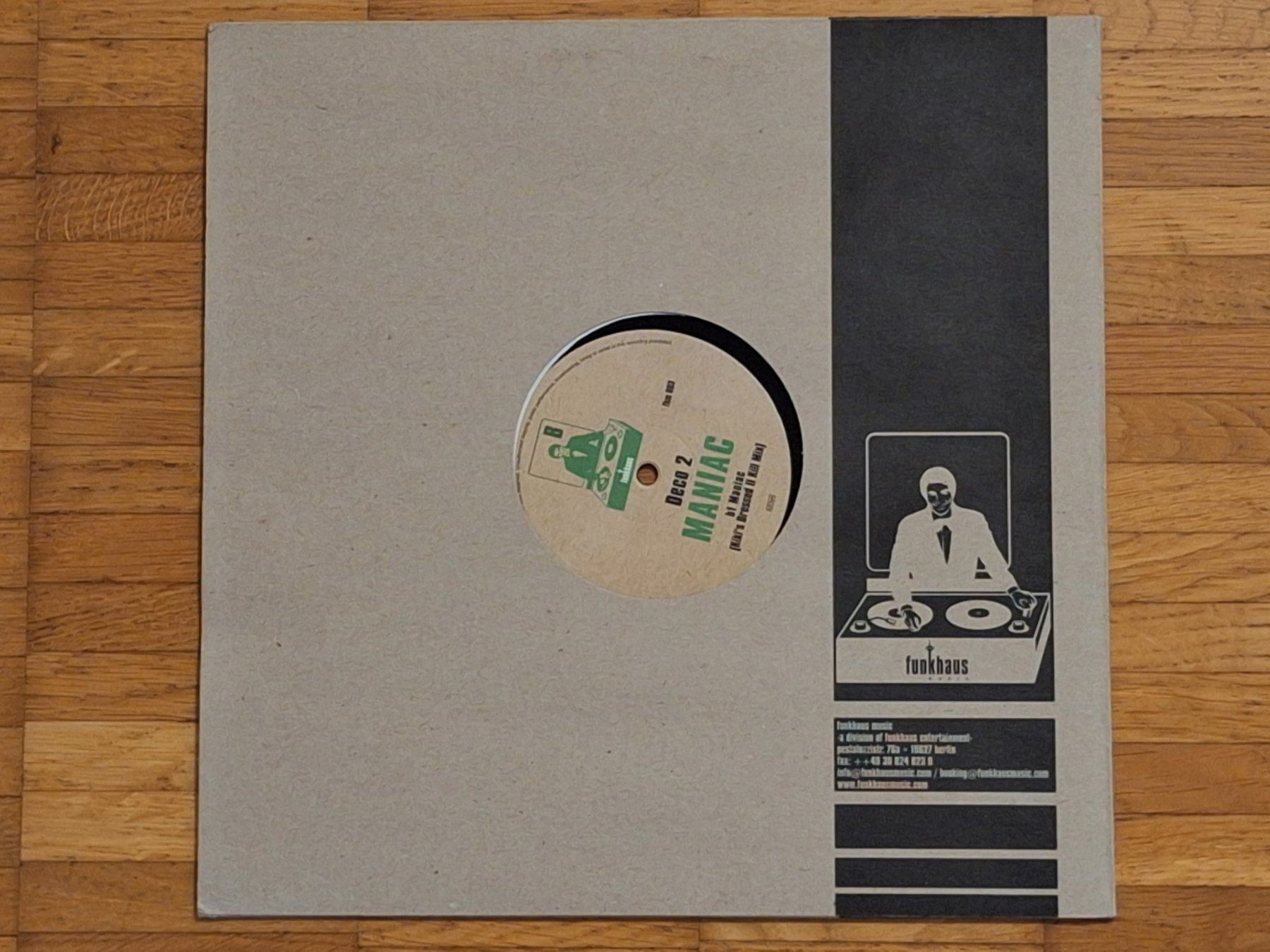 Schallplatten: Deco 2, Maniac - 12" Maxi DE 2002 – Neu (gemäss Beschreibung) aus Oberentfelden von Musicud 1
