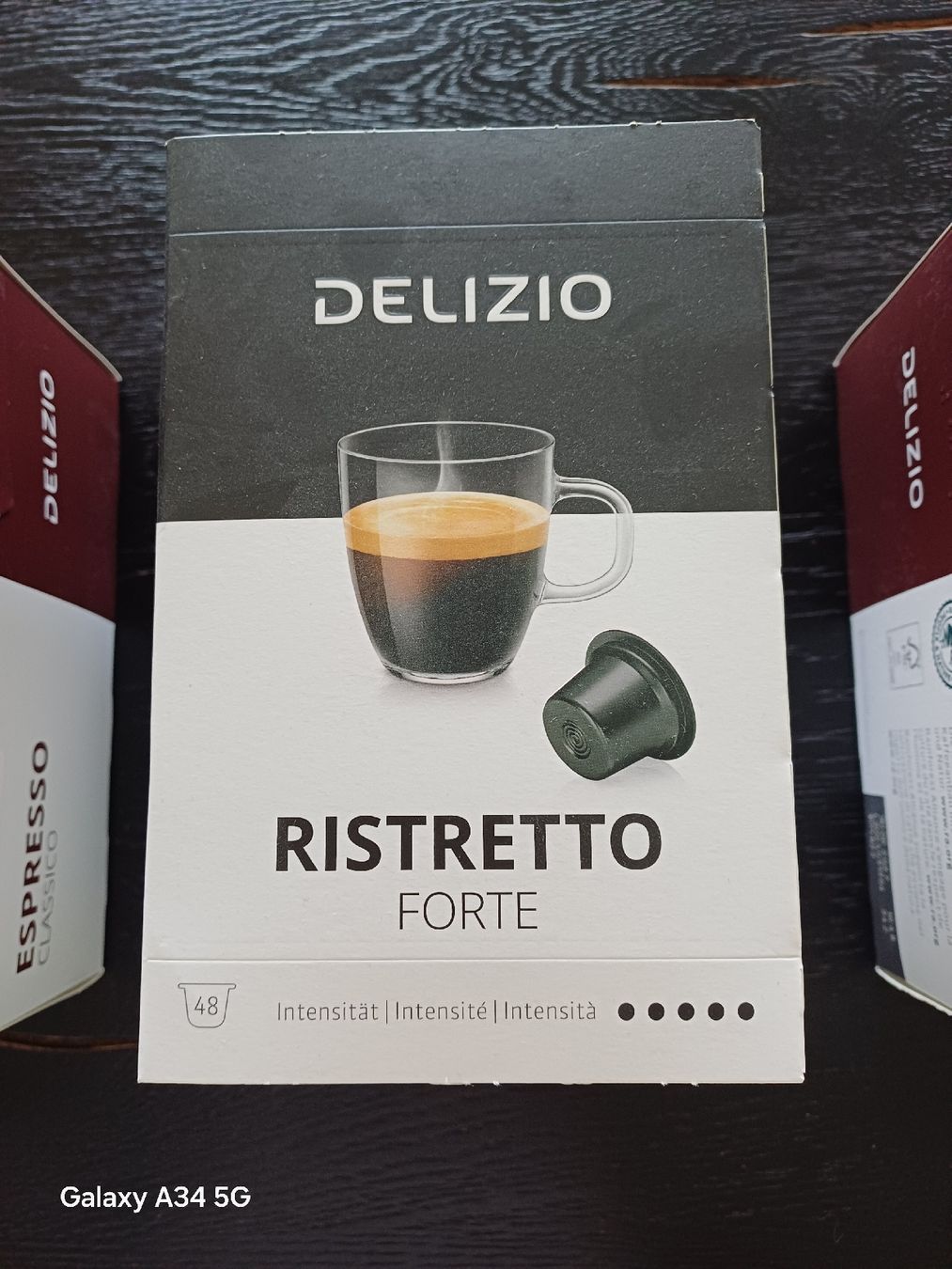 Delizio Cibi & Specialità: Delizio Kaffee Kapseln 3 x 48 Stck – Nuovo e nell'imballaggio originale da Rorschacherberg venduto da AlpGets 2