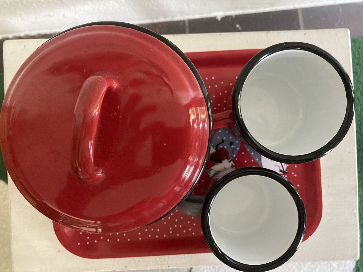 Services de table: Moomin tray, cookie jar, 2 mugs – D'occasion à Winterthur par niemim 1