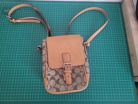 Coach Signature Crossbody Bag, small and stylish!