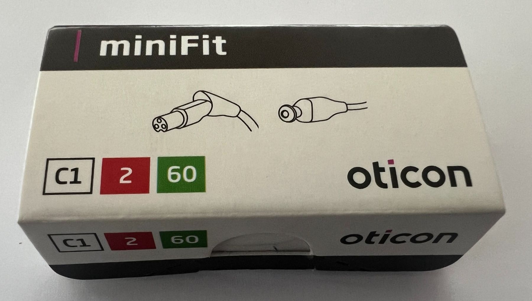 Oticon Attrezzature mediche: Oticon miniFit Receiver - C1 - 2R - 60 – Nuovo e nell'imballaggio originale da Affoltern am Albis venduto da Rabbi002