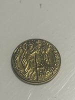 Münze Louis & Meyer Zuerich antik Messing 