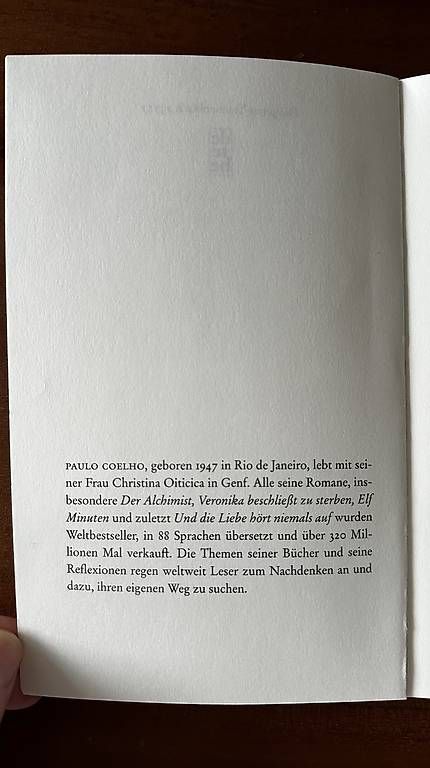 Libri: Buch "Der Alchimist" von Paulo Coelho – Usato da Schlieren venduto da mit_6lx7 1