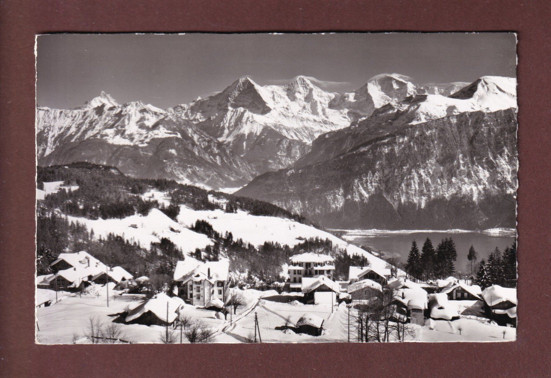 Cartoline postali: BEATENBERG unter Schnee – Usato da Pully venduto da nicecards-shop