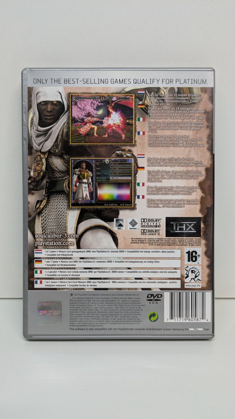 Spiele: Soulcalibur III - PlayStation 2 – Gebraucht aus Menziken von mame18 2