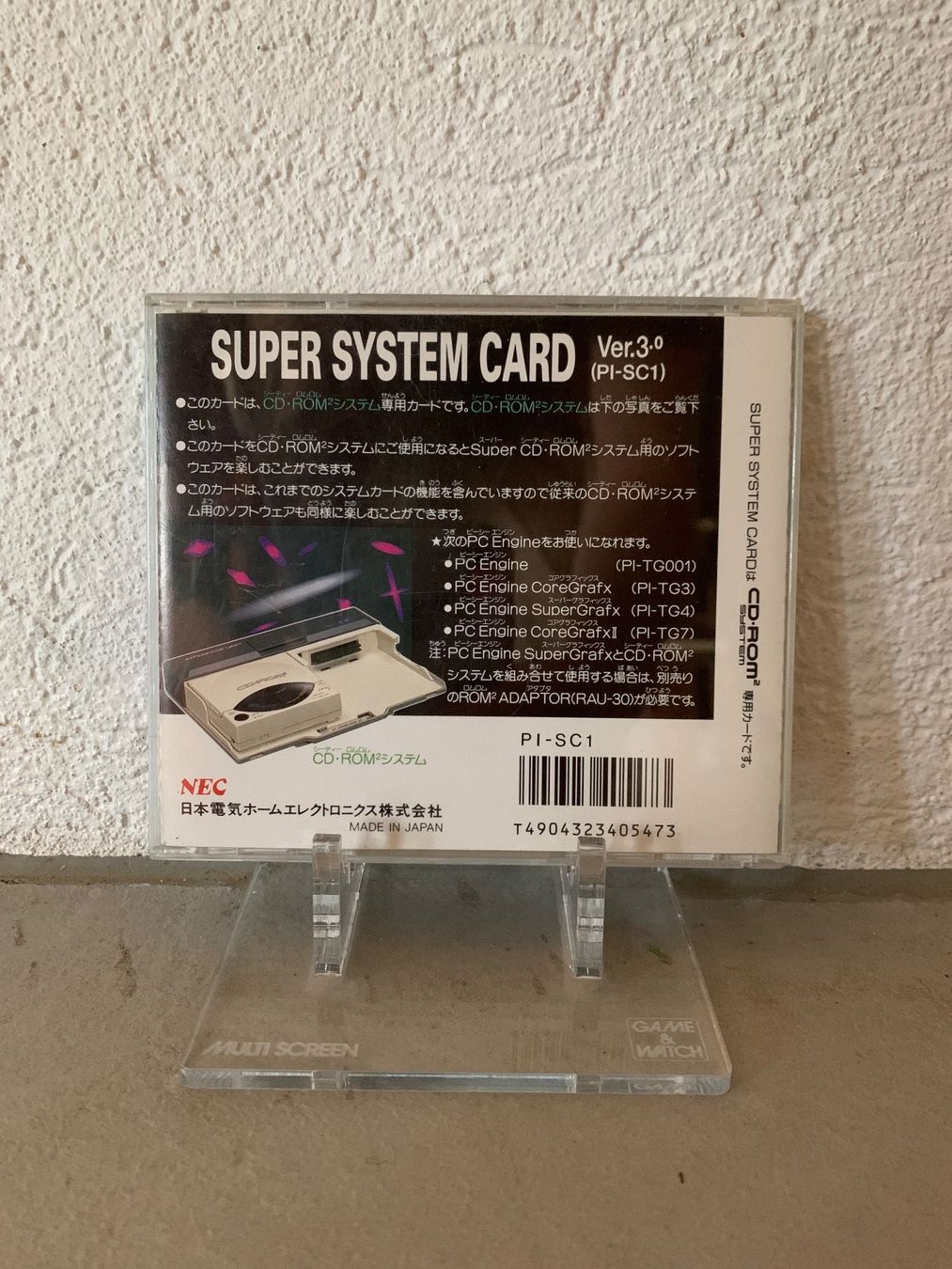 Giochi: PC Engine / Super System Card Vers. 3 – Usato da Kölliken venduto da sergesellsretro 1