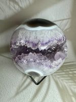 Amethyst Achat Kristall Kugel - 13.5cm, 3.2kg